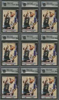 2003 S.I. For Kids Lebron James GAI NM-MT+ 8.5 Hoard (1000) ONE THOUSAND GRADED CARDS